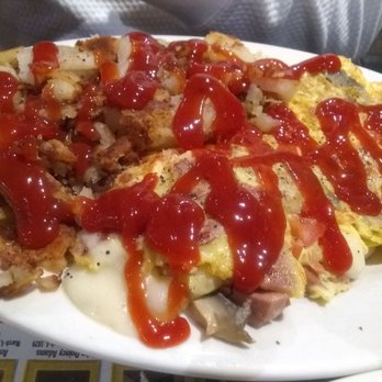 River View Diner - A meal drenched in ketchup... Why?? - Diners Near Me - North Bergen, New Jersey