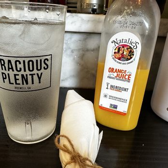 Gracious Plenty Bakery & Breakfast - Natalie's Orange Juice - Bakeries Near Me - Roswell, Georgia