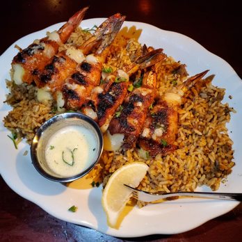 Pappadeaux Seafood Kitchen - Jumbo Shrimp Bruchette. 11/10/19 - Cajun/Creole Near Me - Marietta, Georgia Pappadeaux Seafood Kitchen - Jumbo Shrimp Bruchette. 11/10/19 - Cajun/Creole Near Me - Marietta, Georgia