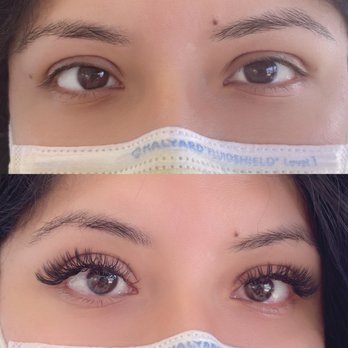 Essence Beauty  - Before and after - Eyelash Service Near Me - Redondo Beach, California