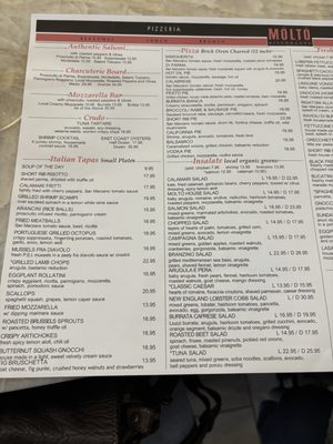 Menu photo 4 Molto Darien Darien, CT