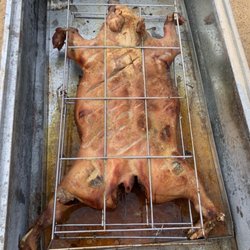 Lunardi's Markets - Pig roast