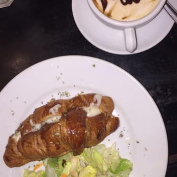 Gusto Cafe Deli - Ham & cheese croissant & a very sweet cappuccino! - Delis Near Me - London, XGL Gusto Cafe Deli - Ham & cheese croissant & a very sweet cappuccino! - Delis Near Me - London, XGL