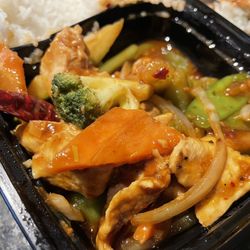 Little China Express - Szechaun chicken!!! Delicious- nice mild heat at level 1