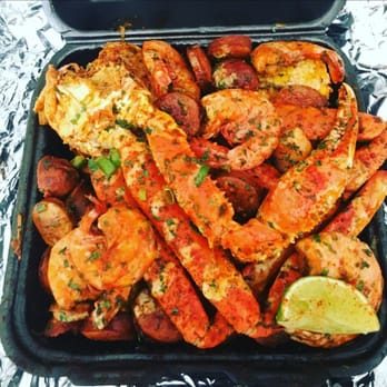 Aunt Irene's Kitchen - Famous Crab Boil Box (BLACK BOX) - Seafood Near Me - Dallas, Texas Aunt Irene's Kitchen - Famous Crab Boil Box (BLACK BOX) - Seafood Near Me - Dallas, Texas