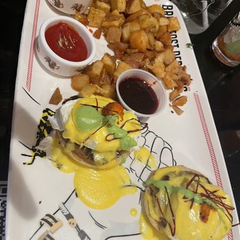 Breakfast Republic - Crab cake Benedict - Breakfast & Brunch Near Me - San Diego, California