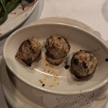 Silver Salmon Grille - Smoked Sturgeon Stuffed Mushrooms - Seafood Near Me - Astoria, Oregon Silver Salmon Grille - Smoked Sturgeon Stuffed Mushrooms - Seafood Near Me - Astoria, Oregon