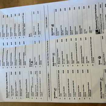 Tasty Dumpling - To go menu - Noodles Near Me - Sacramento, California