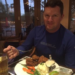 Chicken fried chicken was crispy and juicy. Chicken fried chicken was crispy and juicy.