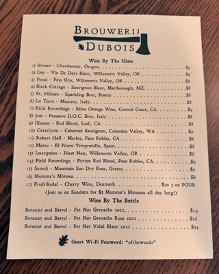 Menu photo 8 Brouwerij Dubois Winston-Salem, NC Menu photo 8 Brouwerij Dubois Winston-Salem, NC