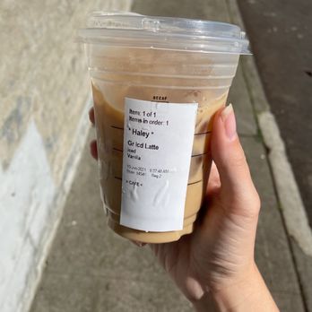 Starbucks - Iced vanilla latte to get through the day! - Coffee & Tea Near Me - San Francisco, California Starbucks - Iced vanilla latte to get through the day! - Coffee & Tea Near Me - San Francisco, California