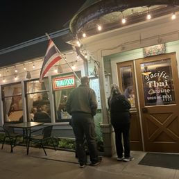 Exterior outside entrance of Pacific Thai Cuisine - Pacific Grove, California Exterior outside entrance of Pacific Thai Cuisine - Pacific Grove, California