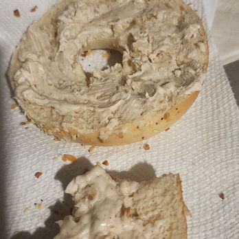Bite a Bagel - Everything bagel w honey walnut cream cheese - Bagels Near Me - St. Augustine, Florida