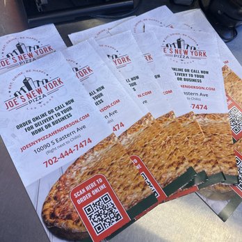 Joe's New York Pizza - Best pizza in VEGAS!!! - Pizza Near Me - Henderson, Nevada