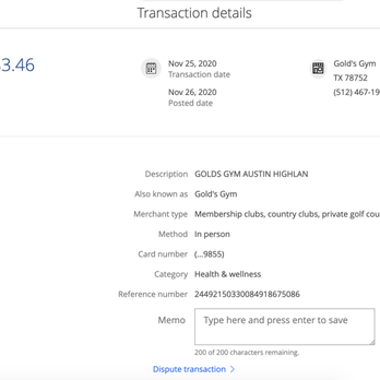 Gold's Gym - Austin Highland - Proof of transaction - Gyms Near Me - Austin, Texas