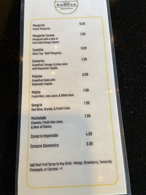 Menu photo 8 Taqueria Testal Duluth, GA