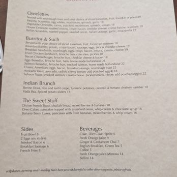 Almost Famous - Menu - Breakfast & Brunch Near Me - Culver City, California