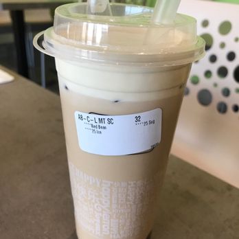 Happy Lemon - A8 Mike Tea SC with Red Bean - Bubble Tea Near Me - Pleasanton, California Happy Lemon - A8 Mike Tea SC with Red Bean - Bubble Tea Near Me - Pleasanton, California