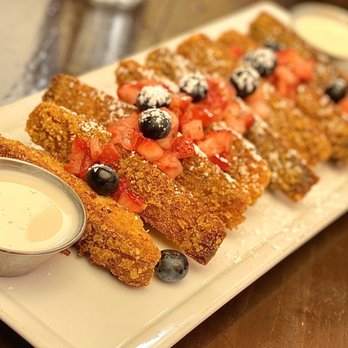 Blu Jam Cafe - Crunchy French Toast - Breakfast & Brunch Near Me - Sherman Oaks, California