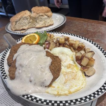 Black Bear Diner Fullerton - Grandsons Chicken Fried Steak, eggs and biscuits - American Near Me - Fullerton, California Black Bear Diner Fullerton - Grandsons Chicken Fried Steak, eggs and biscuits - American Near Me - Fullerton, California