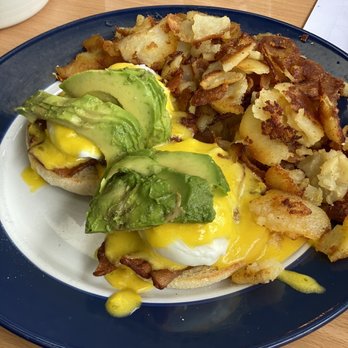 Country Kitchen - Eggs Avocado and Bacon Benedict - Breakfast & Brunch Near Me - Long Beach, California Country Kitchen - Eggs Avocado and Bacon Benedict - Breakfast & Brunch Near Me - Long Beach, California