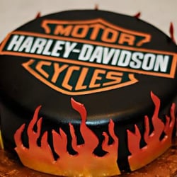 Kym's Kouture Kakes - Harley-Davidson Cake