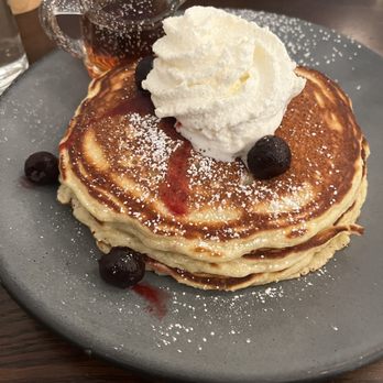 The Dawson - Ricotta Cherry Pancakes - American Near Me - Chicago, Illinois The Dawson - Ricotta Cherry Pancakes - American Near Me - Chicago, Illinois