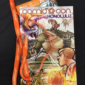 Comic Con Honolulu - Badge and program! - Festivals Near Me - Honolulu, Hawaii