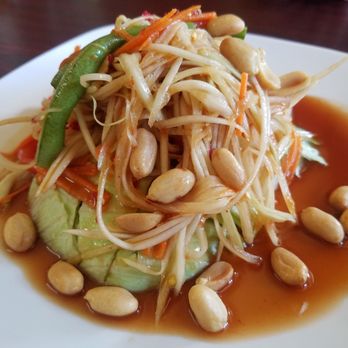 Nam Khong - Papaya Salad. Very good. - Laotian Near Me - Westerly, Rhode Island