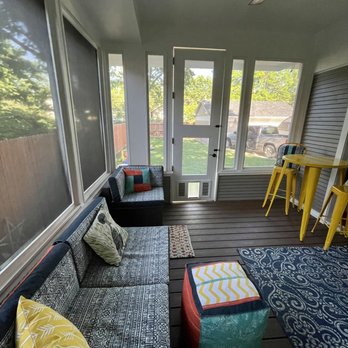 R&R Construction & Remodeling - So much more usable space on the porch. Looking forward to a mosquito-free zone this summer. - General Contractors Near Me