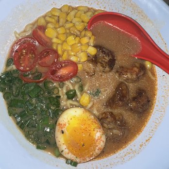Loro Asian Smokehouse & Bar - Spicy Japanese Curry Ramen (with Grilled Chili Prawns) - Asian Fusion Near Me - Austin, Texas Loro Asian Smokehouse & Bar - Spicy Japanese Curry Ramen (with Grilled Chili Prawns) - Asian Fusion Near Me - Austin, Texas