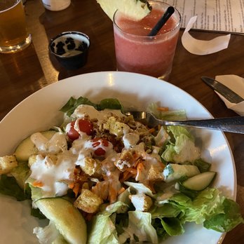 Forrester's Bar and Grill - Dinner Salad with ranch - New American Near Me - Eugene, Oregon Forrester's Bar and Grill - Dinner Salad with ranch - New American Near Me - Eugene, Oregon