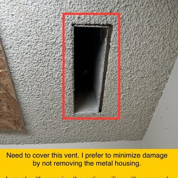 NJ Construction - BEFORE repairs - Drywall Installation & Repair Near Me