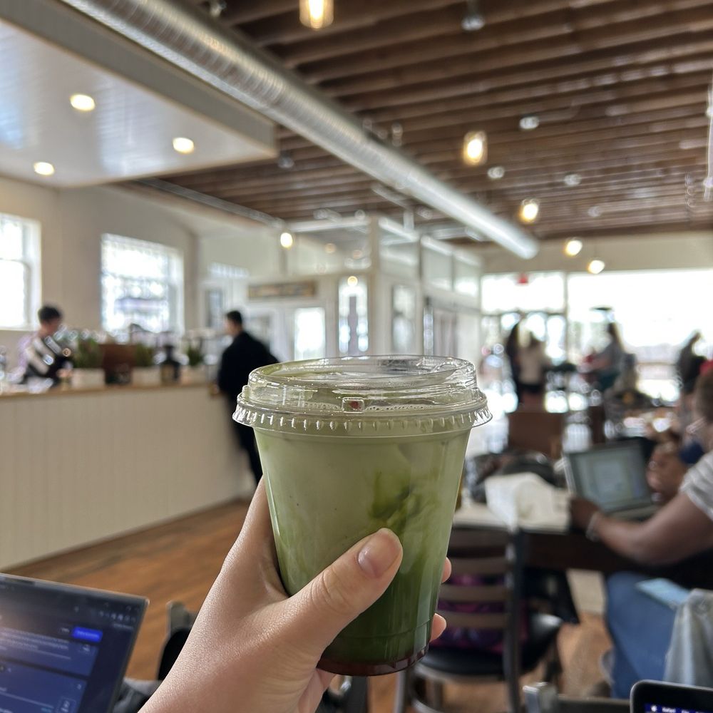 Kin Coffee - Matcha Strawberry Latte - Coffee & Tea Near Me - Chamblee, Georgia
