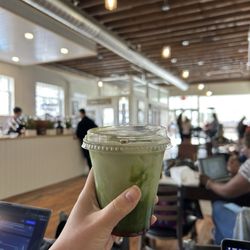 Kin Coffee - Matcha Strawberry Latte