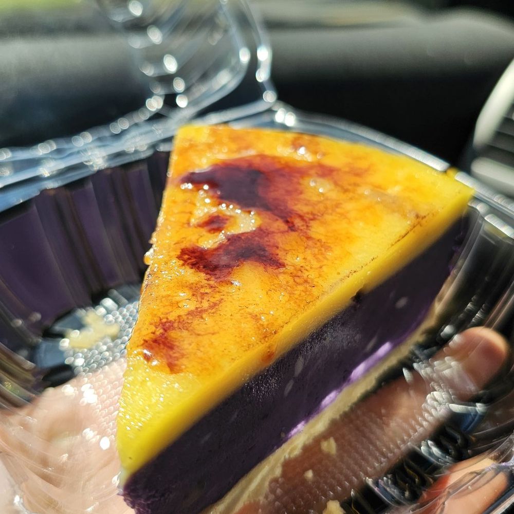 LAMON - Ube Cheesecake Creme Brulee - Bakeries Near Me - Long Beach, California