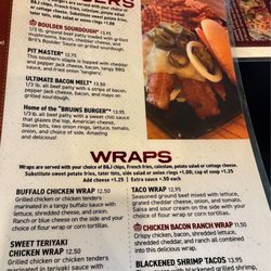 B & J Bar and Grill - Menu