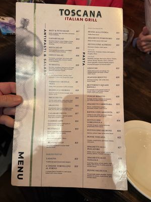 Menu photo 2 Toscana Italian Grill Calgary, AB Menu photo 2 Toscana Italian Grill Calgary, AB