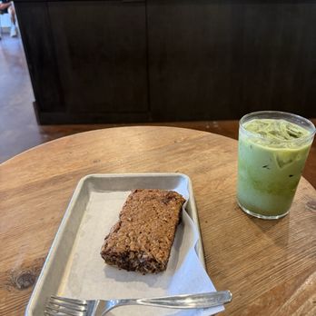 Good Seed Coffee Boutique - monkey bar and iced matcha latte with vanilla - Coffee Roasteries Near Me - Solvang, California Good Seed Coffee Boutique - monkey bar and iced matcha latte with vanilla - Coffee Roasteries Near Me - Solvang, California