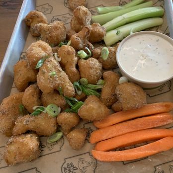 The Redd Dog - Black Truffle Parmesan Cauliflower Wings were so good! - Pubs Near Me - Bellevue, Washington The Redd Dog - Black Truffle Parmesan Cauliflower Wings were so good! - Pubs Near Me - Bellevue, Washington