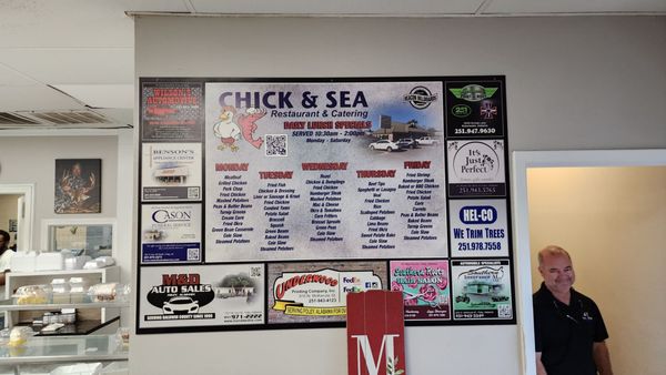 Menu photo 1 Chick & Sea Foods Foley, AL Menu photo 1 Chick & Sea Foods Foley, AL