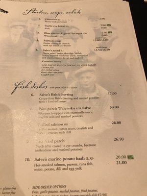 Menu photo 8 Salve Helsinki, 18