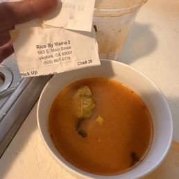 This is NOT Tom Kha Chicken no spice Coconut Milk Lemongrass which is what I ordered. This is NOT Tom Kha Chicken no spice Coconut Milk Lemongrass which is what I ordered.