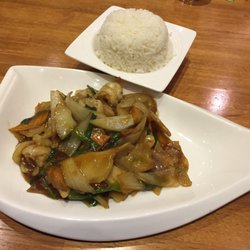 Abacus Restaurant - King prawn with ginger and spring onion