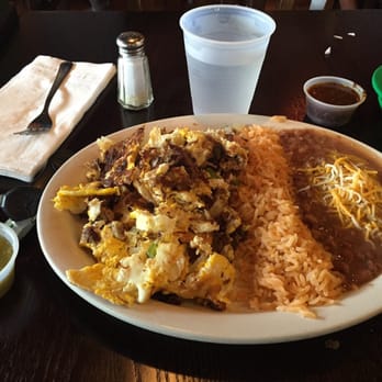 Great Mex Grill - Machaca plate with corn tortillas and homemade salsa - Mexican Near Me - Newport Beach, California