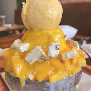 LUMI Dessert Cafe - Mango Cheesecake Bingsu - Desserts Near Me - Redmond, Washington LUMI Dessert Cafe - Mango Cheesecake Bingsu - Desserts Near Me - Redmond, Washington