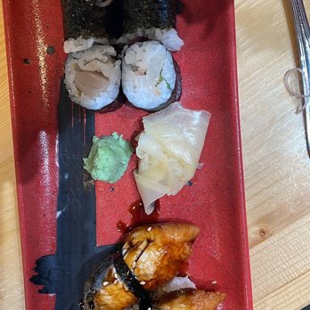 Sakura Blue - Traditional yellowtail roll and eel - Japanese Near Me - Louisville, Kentucky Sakura Blue - Traditional yellowtail roll and eel - Japanese Near Me - Louisville, Kentucky