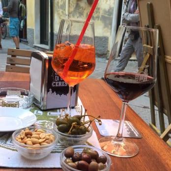 Enoteca da Eliseo - Aperol spritz is the favorite drink in northern Italy. - Wine Bars Near Me - Monterosso Al Mare, SP