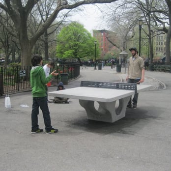 Tompkins Square Park - Ping-pong tables are "in" for 2011; street pianos are so last year. - Parks Near Me - New York, New York
