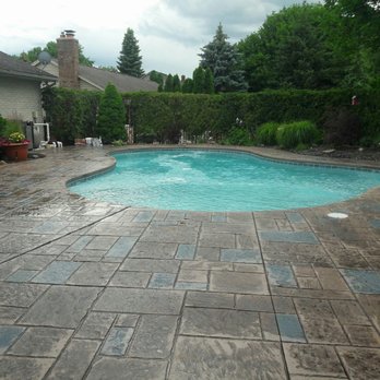4 Way Cement - Beautiful in everyway Stamped concrete for around pool. 4 way cement Inc - Masonry/Concrete Near Me - allen park, Michigan 4 Way Cement - Beautiful in everyway Stamped concrete for around pool. 4 way cement Inc - Masonry/Concrete Near Me - allen park, Michigan